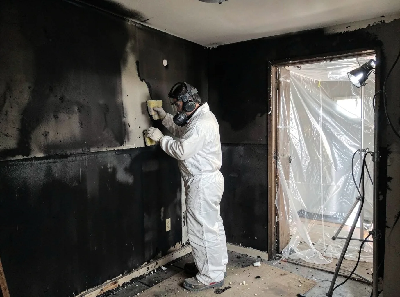 Fire Damage Restoration company in Snover, MI